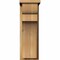 Ekena Millwork Yorktown Rough Sawn Corbel w/Backplate, Western Red Cedar, 8"W x 12"D x 24"H COR08X12X24YOR01RWR - alternate 4
